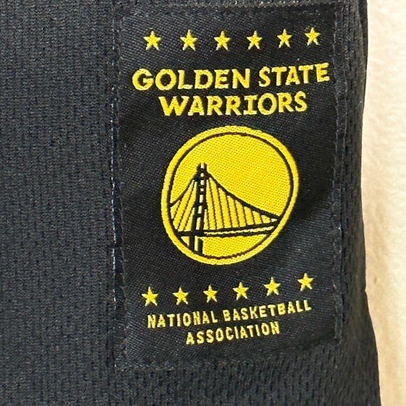 Ultra Game NBA Golden State Warriors Kids Jersey Sleeveless Muscle Size 10-12 - Picture 3 of 4